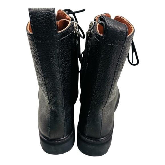 Reformation Katya Combat Boots black leather size 5 - Picture 4 of 7